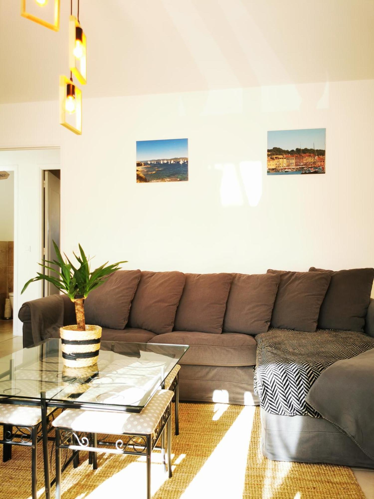 Grand Appartement 3 Chambres A 300M De La Plage Sainte-Maxime Kültér fotó